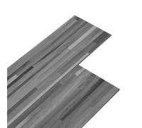 Vidaxl Planches De Plancher Pvc 5,02 M² 2 Mm Autoadhésif Gris Rayé