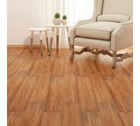 vidaXL Planches de plancher PVC autoadhésif 2,51 m² 2 mm Orme nature