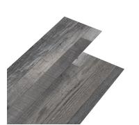 vidaXL Planches de plancher PVC 4,46m² 3mm Autoadhésif Bois industriel