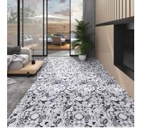 vidaXL Planches de Plancher Revêtement de Sol Dalle de Sol Salon Salle de Séjour Chambre à Coucher Maison PVC 5,02 m² 2 mm 146561