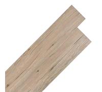 vidaXL Planches de sol 36 pcs Chêne marron 5,02 m² PVC