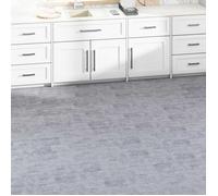 vidaXL Planches de sol 36 pcs Ciment gris 5,02 m² PVC 42046284