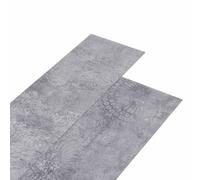 vidaXL Planches de Sol Autocollantes 32 pcs Ciment gris 4,46 m² PVC, Planchers modulaires stylés, lames durables et auto-adhésives pour intérieurs, entretien facile, améliore le confort de vie