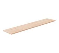 vidaXL Plank 100x20x1,5 cm onbehandeld massief eikenhout342923 Marron G