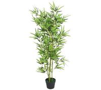vidaXL Plante artificielle avec pot Bambou 120 cm Vert