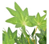vidaXL Plante artificielle d'érable avec pot Vert 120 cm