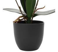 vidaXL Plante d'orchidée artificielle Rouge 36 x 10 x 30 cm