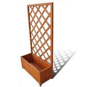 Vidaxl Jardinière En Treillis 70 X 30 X 135 Cm
