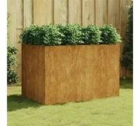 Vidaxl Lit Surélevé De Jardin 120x80x80 Cm Acier Corten