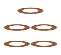 vidaXL Planteur acier Corten Acier Corten Grand Incrustations décoratives