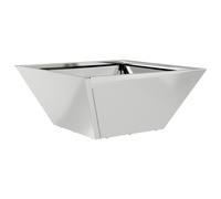 vidaXL Planteur en Métal Acier galvanisé 35 x 35 x 15 cm Jardinières