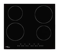 vidaXL Plaque de cuisson Céramique 4 brûleurs Contrôle tactile 6000 W 50784