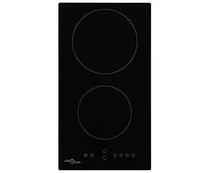 vidaXL Plaque de Cuisson Céramique 2 brûleurs Contrôle Tactile 3000 W