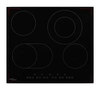 vidaXL Plaque de cuisson céramique 4 brûleurs - Contrôle tactile 6600 W