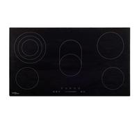 vidaXL Plaque de cuisson Céramique 5 brûleurs Contrôle tactile 8500 W