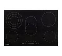 vidaXL Plaque de cuisson Céramique 5 brûleurs Contrôle tactile 8500 W