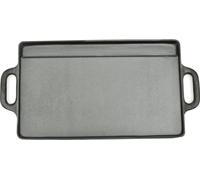 vidaXL Plaque de gril réversible Fonte 50x23 cm