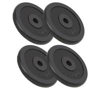 Vidaxl Plaque De Poids 4 Pcs 4x7,5 Kg Fonte