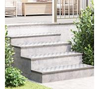 Vidaxl Plaques En Aluminium À Motif En Damier 4 Pcs Antidérapantes 90x30 Cm