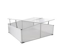 vidaXL Plateau de couche avec 4 couvercles