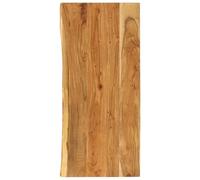 vidaXL Plateau de lavabo en acacia massif - Plaque bois salle de bain - 114 x 52 x 4 cm