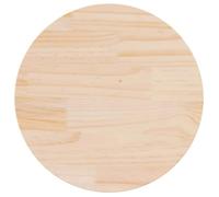Vidaxl Dessus De Table Ø70x2,5 Cm Bois De Pin Massif Multicolore
