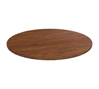 vidaXL Plateau de table en bois de chêne massif - 70 cm de diamètre et 1,5 cm d'épaisseur - Pour salle à manger, café, bar, table de remplacement dans les maisons et les espaces commerciaux