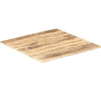 vidaXL Plateau de table en bois massif de manguier 15-16 mm 70x70 cm