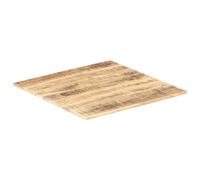 vidaXL Plateau de table en bois massif de manguier 15-16 mm 80x80 cm