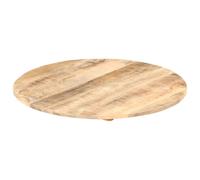 vidaXL Plateau de table en bois massif Mango rond 15-16 mm 40 cm