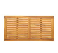 vidaXL Plateau de Table Huile Naturelle 110 x 55 x 2 cm, Table à Manger en Acacia, Style Rustique, Plateau en Bois, déco Moderne et Accessoire Polyvalent