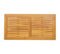 vidaXL Plateau de Table Marron 100 x 50 x 2 cm Bois d'Acacia Massif, Table de Salle à Manger, Surface Moderne en Acacia, Pièce en Bois Rustique pour Décor Maison et Bureau