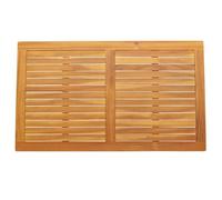 vidaXL Plateau de Table Marron 120 x 70 x 2 cm Bois d'Acacia Massif, Table de Salle à Manger, Surface Moderne en Acacia, Pièce en Bois Rustique pour Décor Maison et Bureau