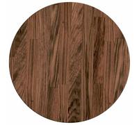 vidaXL Plateau de Table Marron foncé Ø 30 x 2,5 cm, Plateau de Table Rond en chêne Moderne, Design réversible, Surface élégante pour Un bel intérieur