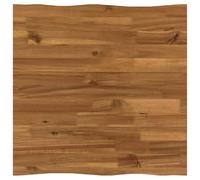 vidaXL Plateau de Table Rectangulaire 50 x 50 x 3,5 cm Carré Naturel