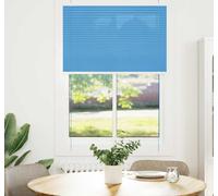 vidaXL Plissé bleu 85x150 cm Largeur du tissu 84,4 cm Polyester