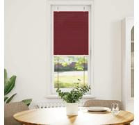 vidaXL Plissé Bordeaux rouge 50x150 cm Largeur du tissu 49,4 cm Polyester