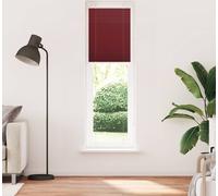 vidaXL Plissé Bordeaux rouge 55x200 cm Largeur du tissu 54,4 cm Polyester