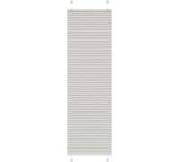 vidaXL Plissé gris clair 55x200 cm Largeur du tissu 54,4 cm Polyester