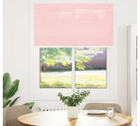 vidaXL Plissé rose 110x150 cm Largeur du tissu 109,4 cm Polyester