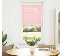 vidaXL Plissé rose 55x100 cm Largeur du tissu 54,4 cm Polyester