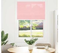 vidaXL Store plissé Rose 90x150 cm Largeur du Tissu 89,4 cm Polyester