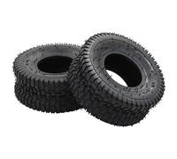 vidaXL Pneus de brouette 15x6.00-6 4PR Lot de 2 Caoutchouc