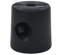 vidaXL 4X Poids de Tonnelle Base de Chapiteau Jambe d'Auvent Support Poids de Pavillon Poids de Parasol Jardin Terrasse Extérieur PE Noir
