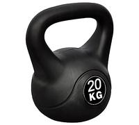 vidaXL Poids Kettlebell 20 kg Boules Haltères Poids Musculation Haltérophilie