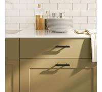 Poignées d'Armoire Porte Tiroir 20 pcs Doré 128 mm Acier Inoxydable vidaXL