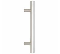 vidaXL Poignées d'Armoire 10 pcs, Poignées de Placard, Poignées de Commode Cuisine Maison Intérieur, Argenté 96 mm Acier Inoxydable