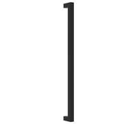 vidaXL Poignées d'Armoire 10 pcs, Poignées de Porte avec Vis, Poignées de Tiroir pour Placards Buffets Casiers Caisses, Noir 320 mm Acier Inoxydable