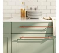 vidaXL Poignées d'armoire 5 pcs forme T Bronze 320 mm Acier inoxydable
