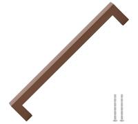vidaXL Poignées d'armoire en T 5 pcs Bronze 224 mm Acier inoxydable